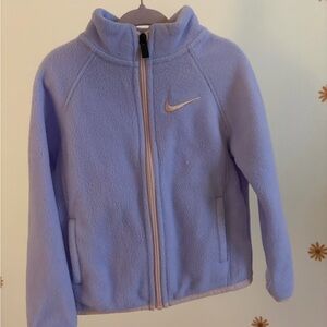 Nike Kids Lavender Fleece Jacket